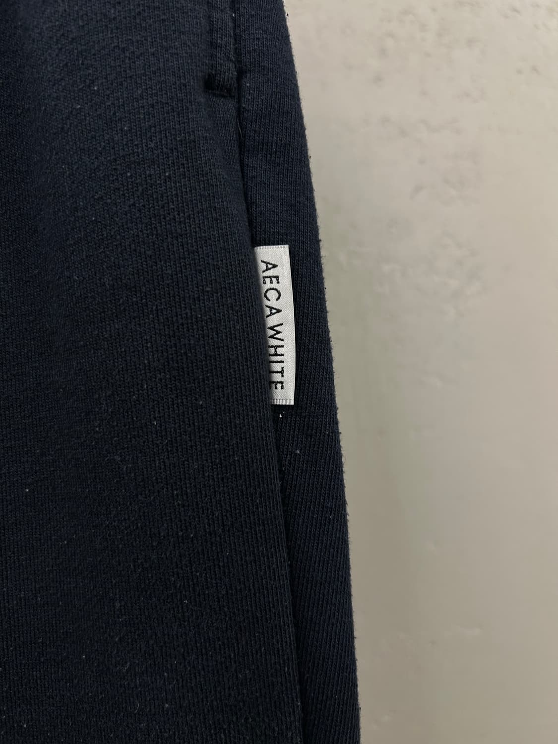 AECA WHITE 스웻팬츠 네이비 상품이미지4