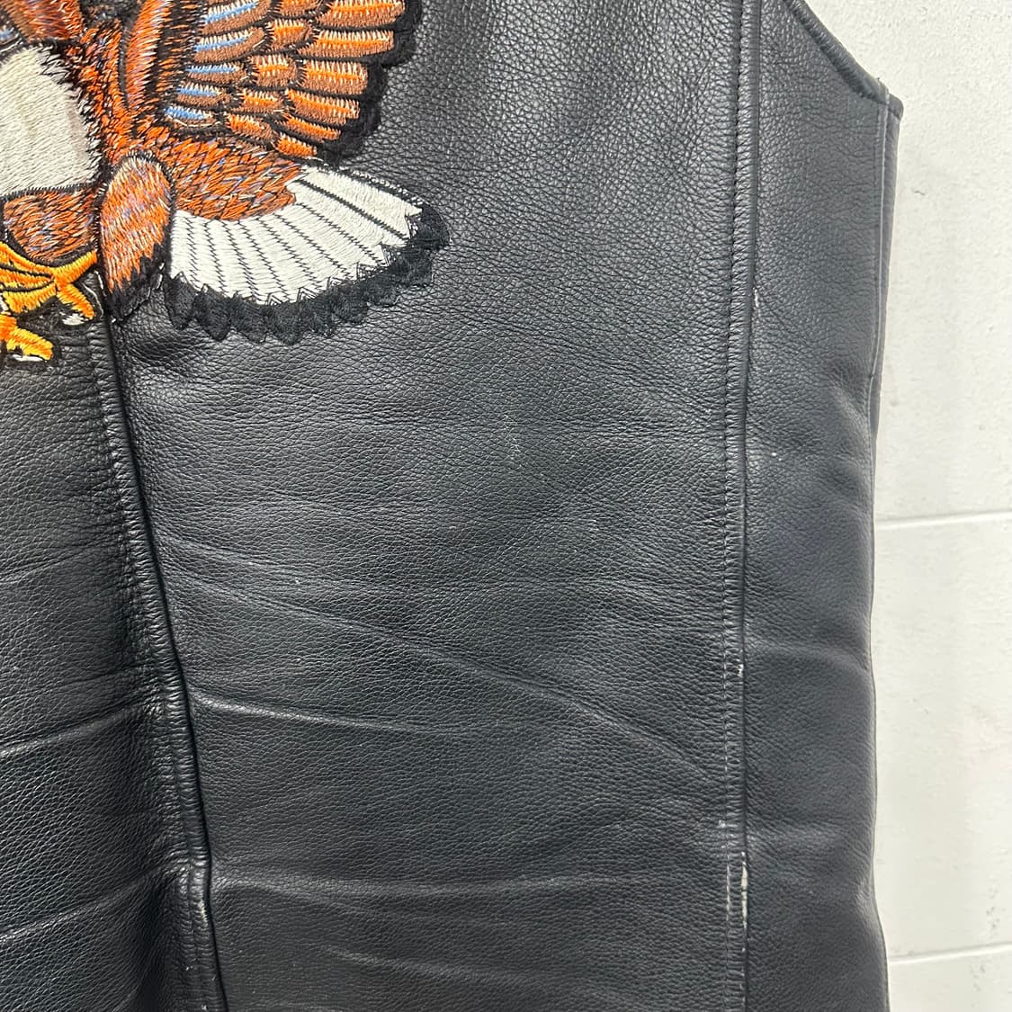 할리데이비슨 이글패치 레더 베스트 상품이미지5