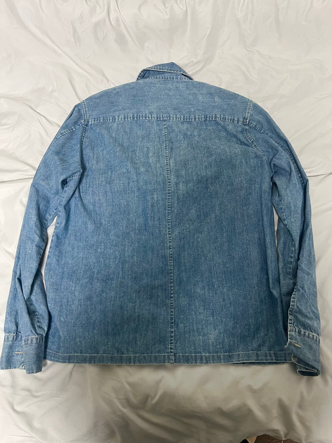 아워레가시 셔팅 지퍼 데님 셔츠 상품이미지2