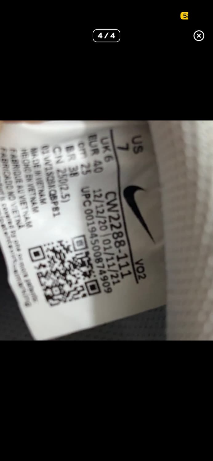 나이키 에어포스 1 “07 로우 ( 흰색 ) 상품이미지4