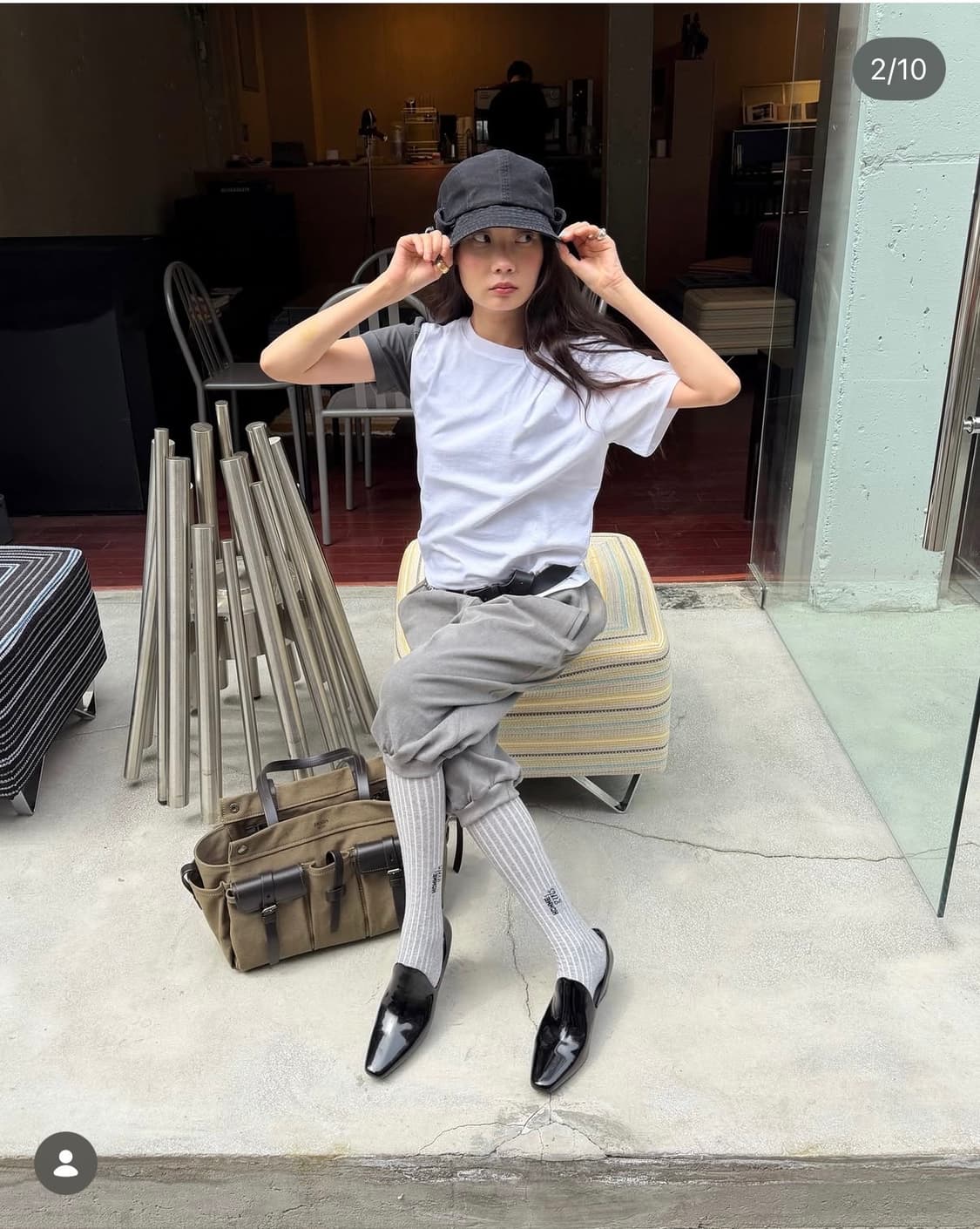 오소이 ANDY WEDGE BOX BLACK 240사이즈 상품이미지4