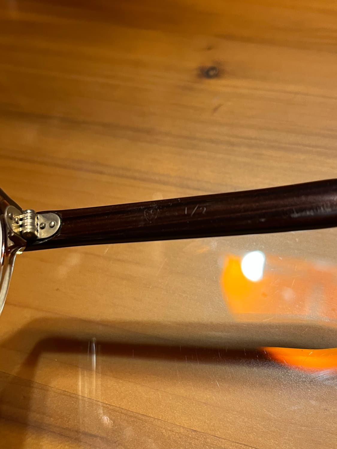 50's Tart Optical 타르트옵티컬 아넬 - 브라운 우드 투톤  상품이미지5