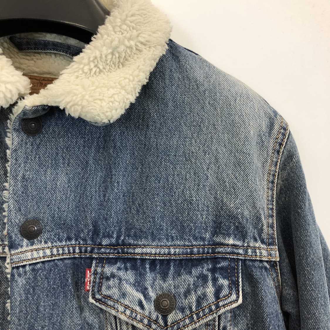 리바이스 프리미엄빅E탭 쉐르파자켓 S  상품이미지2