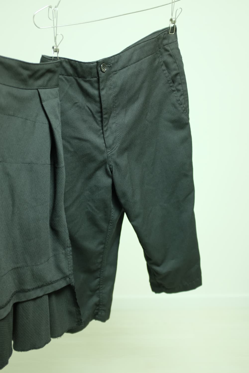 블랙 꼼데가르송 도킹 팬츠스커트 AD 2009 상품이미지4