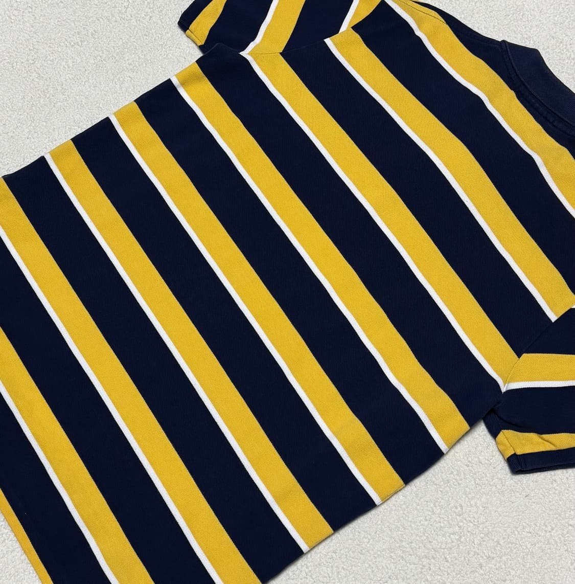 폴로 랄프로렌 빅포니 꿀벌 옐로우 네이비 반팔 상품이미지6