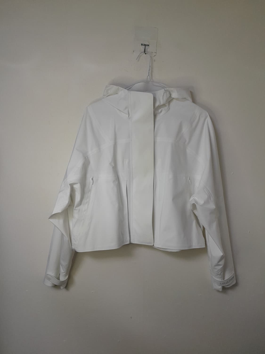 룰루레몬 화이트 레인체이서 후드 방수재킷 4 상품이미지3