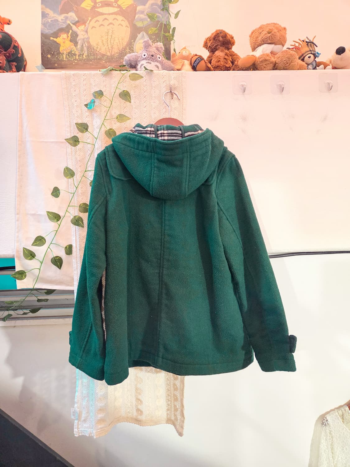 초록 떡볶이 코트 상품이미지4