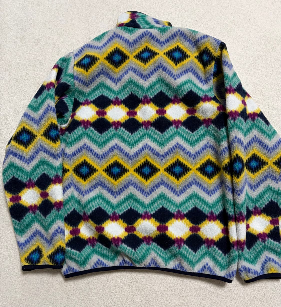 [S]파타고니아 우먼스 신칠라 라이트웨이트 스냅티 플리스 (아즈텍 패턴) 상품이미지3