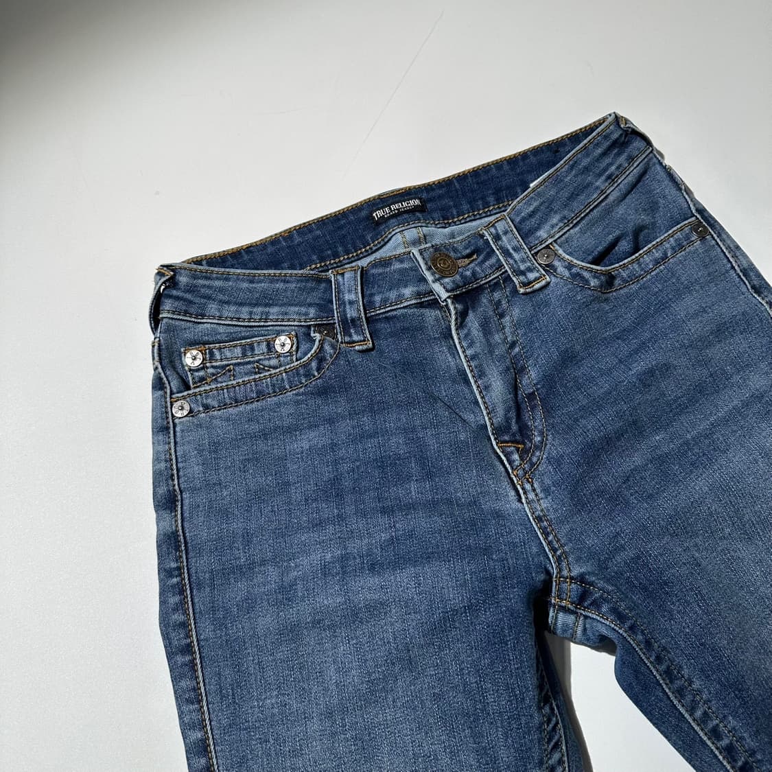 트루릴리전 부츠컷 데님 팬츠 상품이미지6