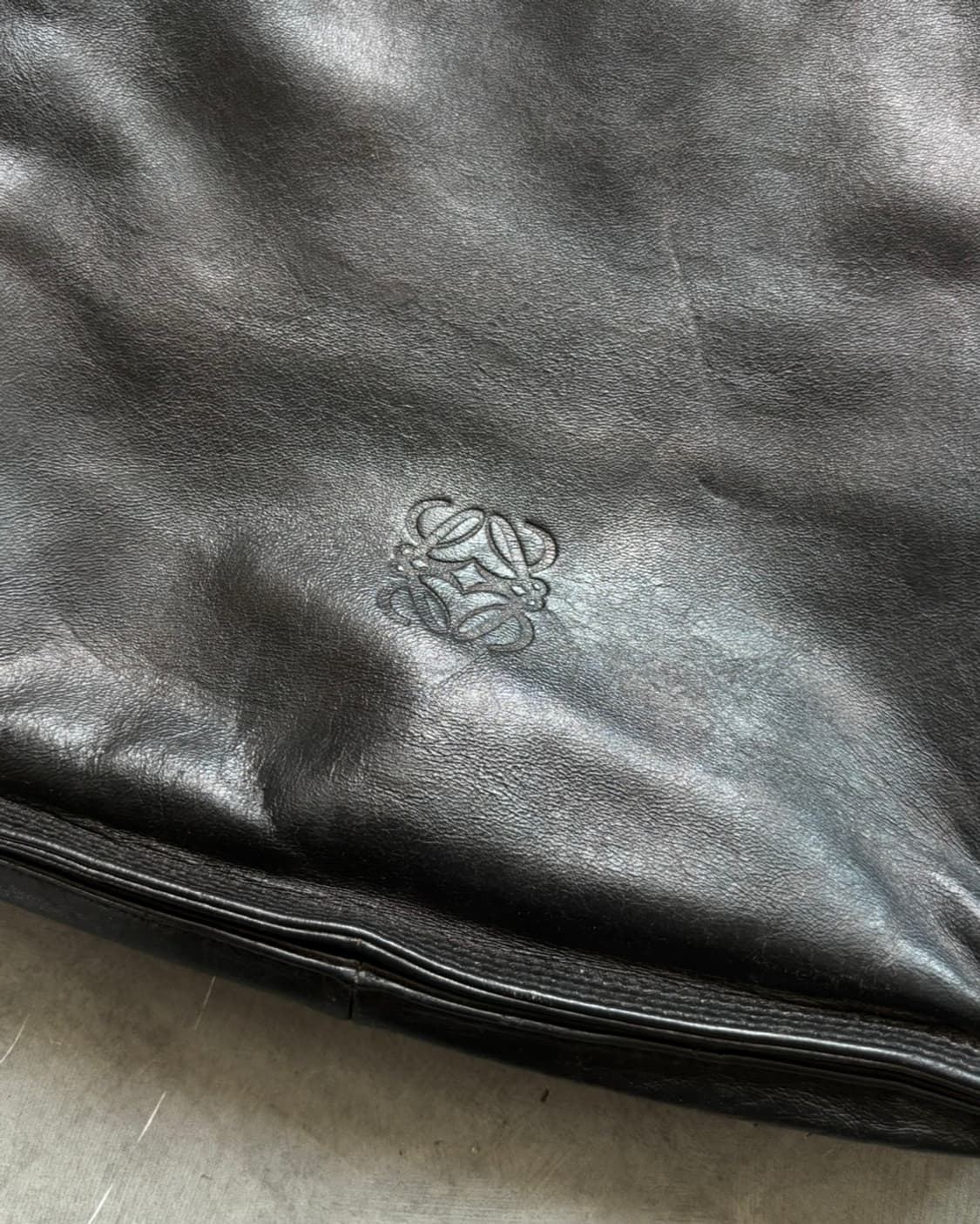 Loewe 로에베 블랙 플라멩코 아나그램 숄더백 상품이미지2