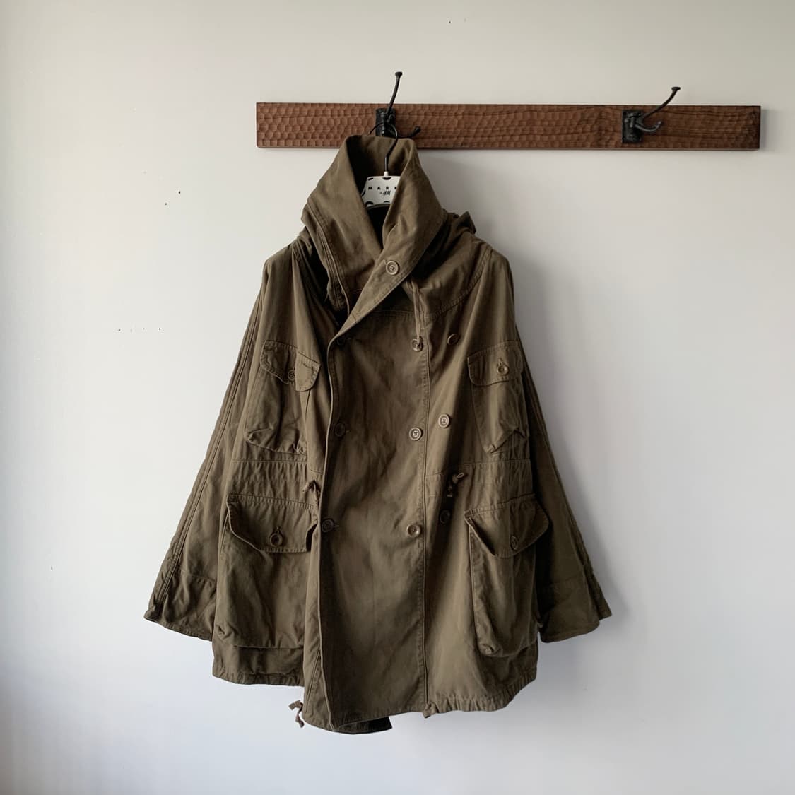 22aw 카츠라기 브러시드 링코트  상품이미지1