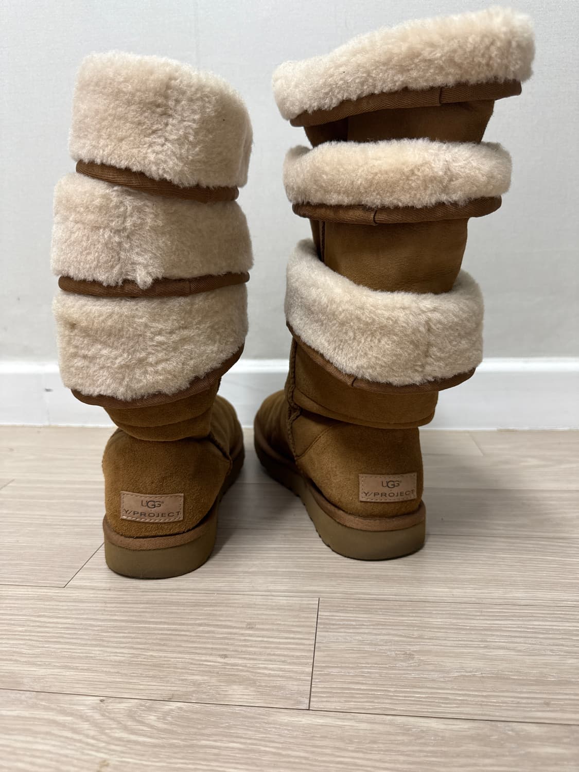 (초레어) 18FW Y/PROJECT x UGG 레이어드 부츠 상품이미지4