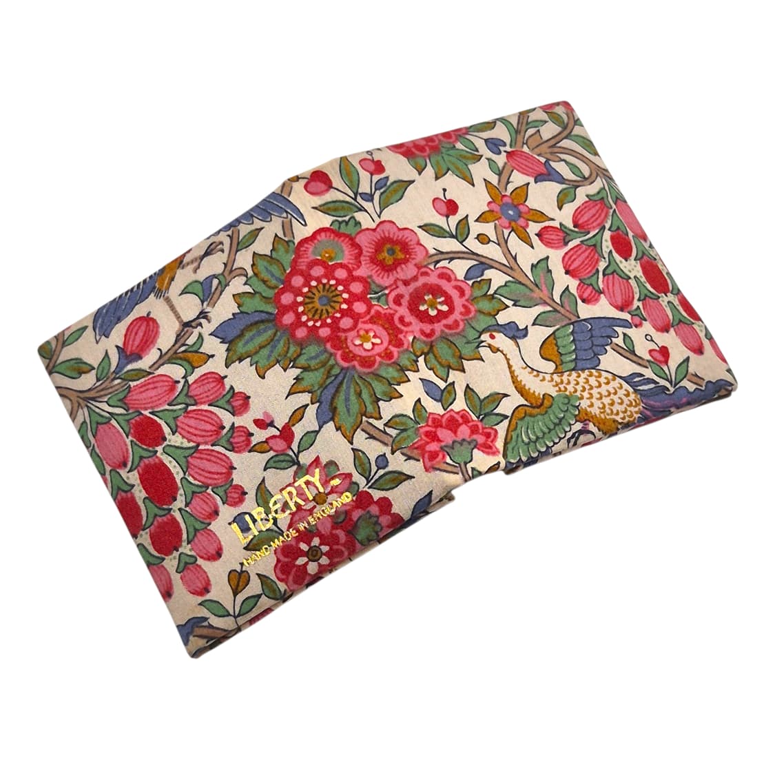 70s 영국 리버티 핸드 플로랄 패브릭 북 액자 상품이미지4