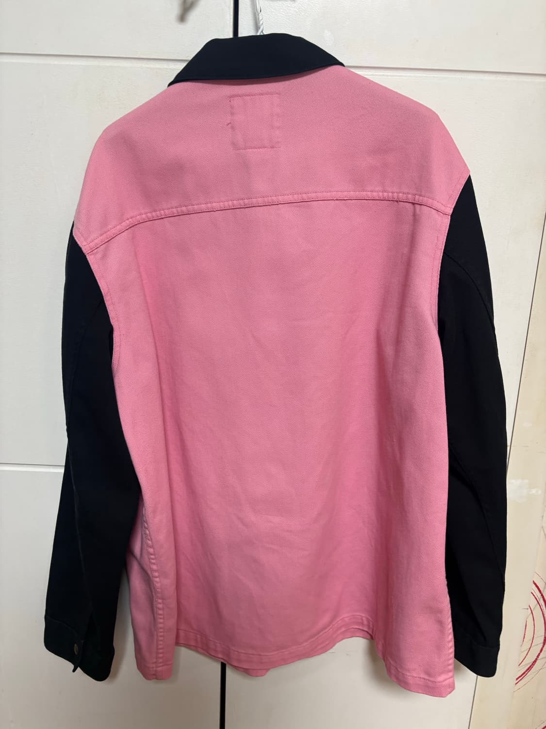 슈프림 밴데이비스 초어코트 자켓 핑크 XL 상품이미지4