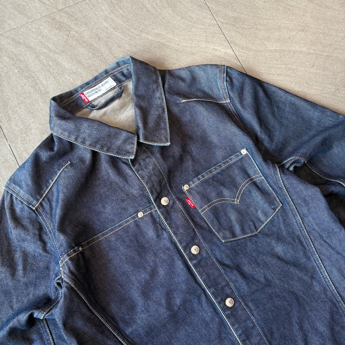 리바이스 정품 엔진 데님 자켓  상품이미지2