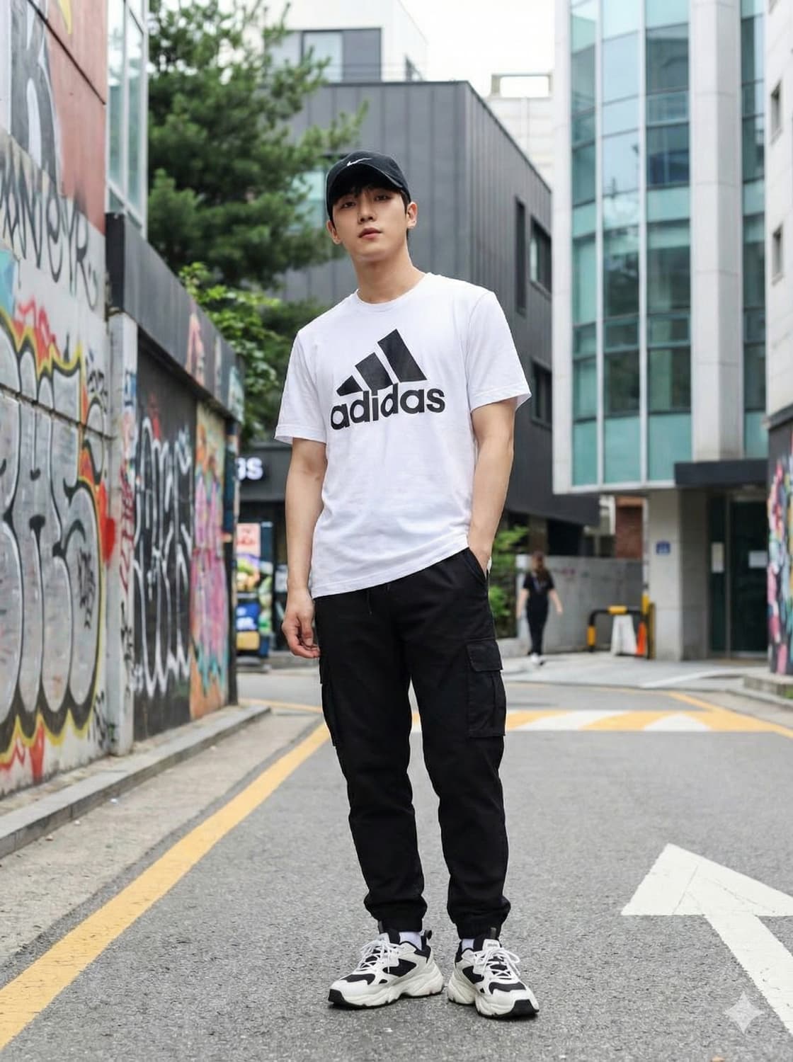 아디다스 MH BOS 빅로고 반팔 티셔츠 상품이미지1