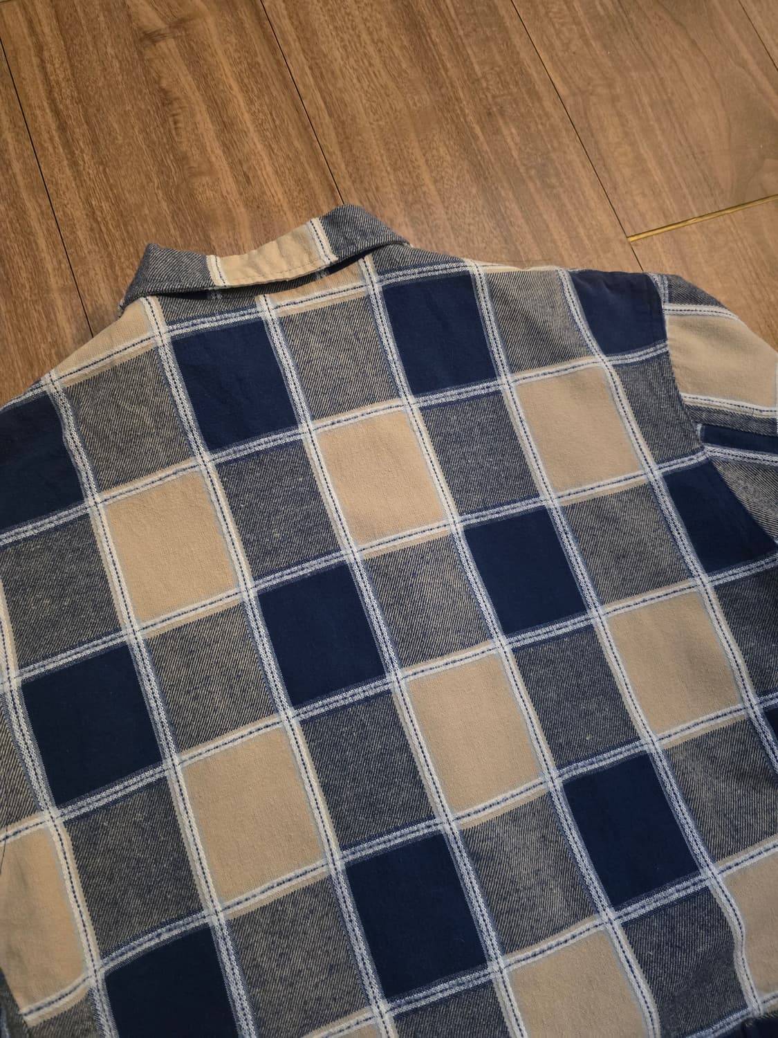 SABUROKU 사보로쿠 체크패턴 스윙탑 자켓 상품이미지5