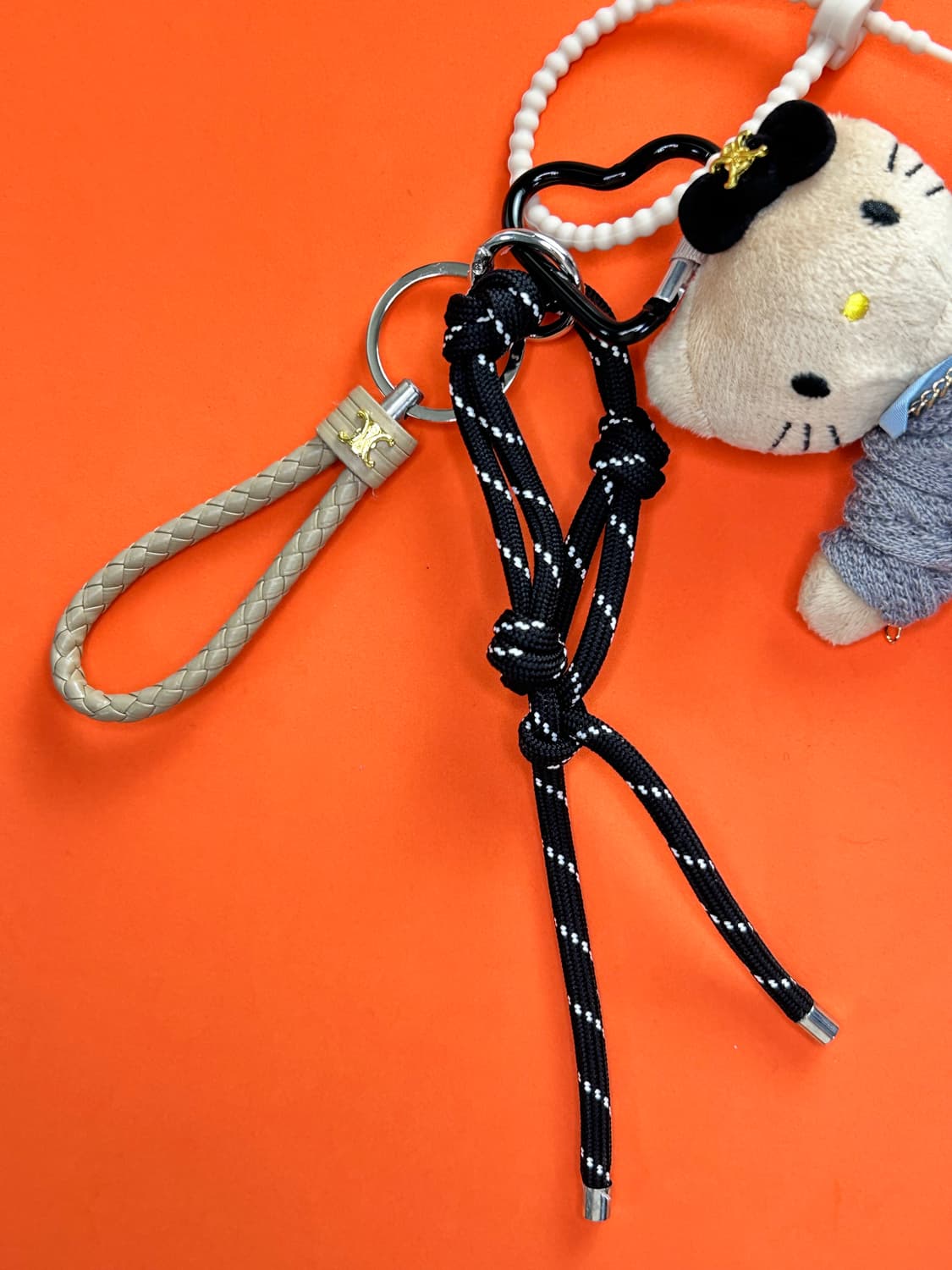 (4)롱다리키티 커스텀키링-데일리 프레피스쿨룩 상품이미지3