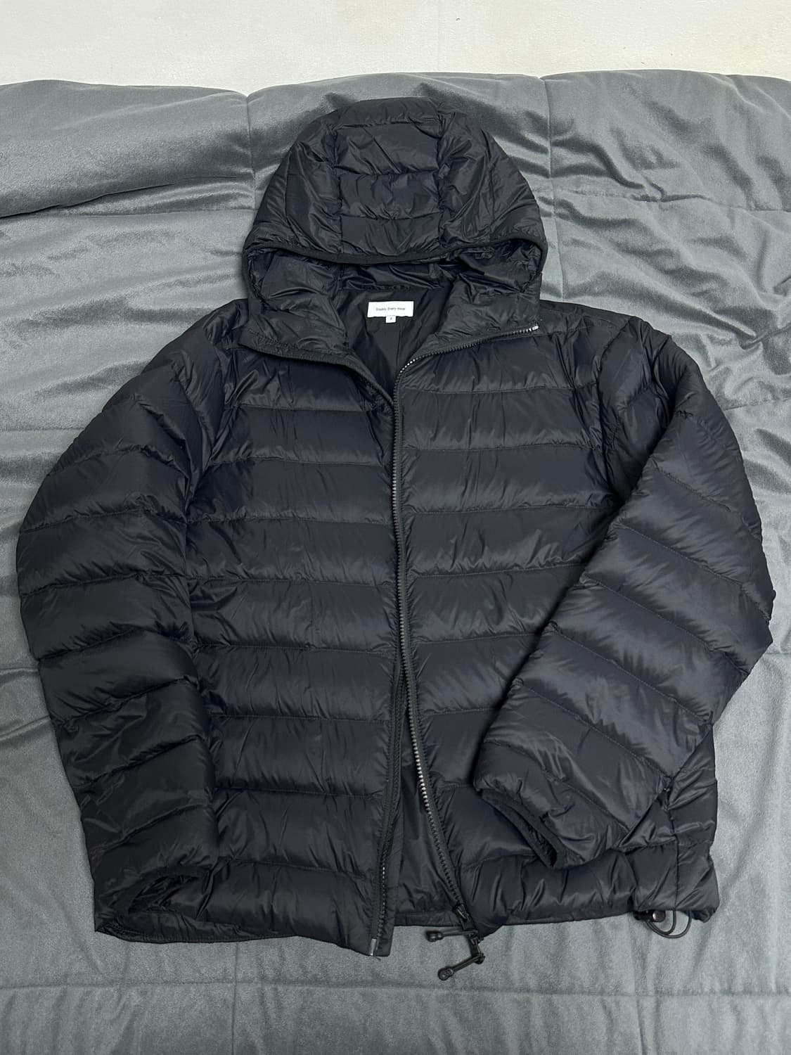 스테디에브리웨어 컴포트 후드 다운 경량패딩 상품이미지1