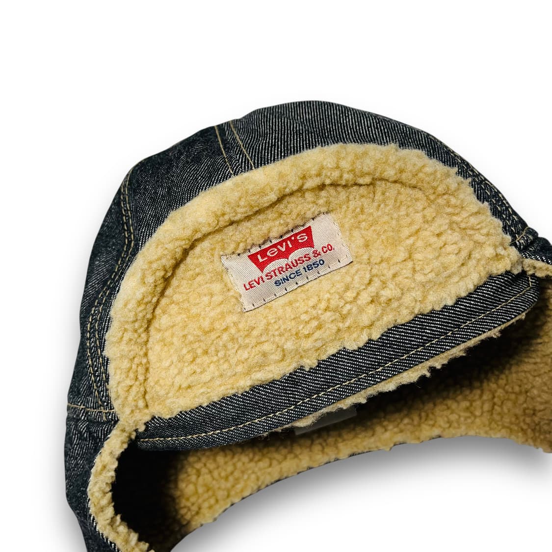 리바이스 U.S.A 데님 쉐르파 빈티지 트루퍼 햇 상품이미지6