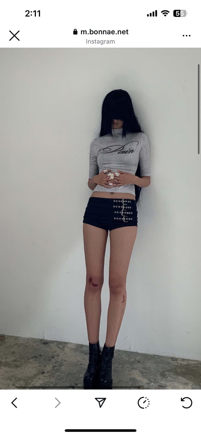 bonnae Pain 목넥 탑 아이보리 상품이미지2