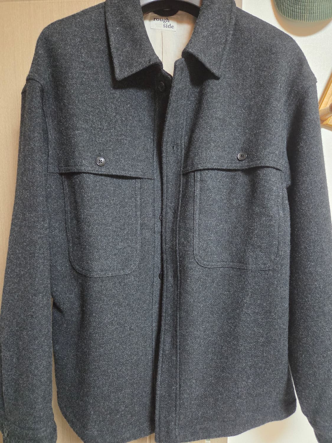 러프사이드 울 필드 자켓 2사이즈 차콜 상품이미지4