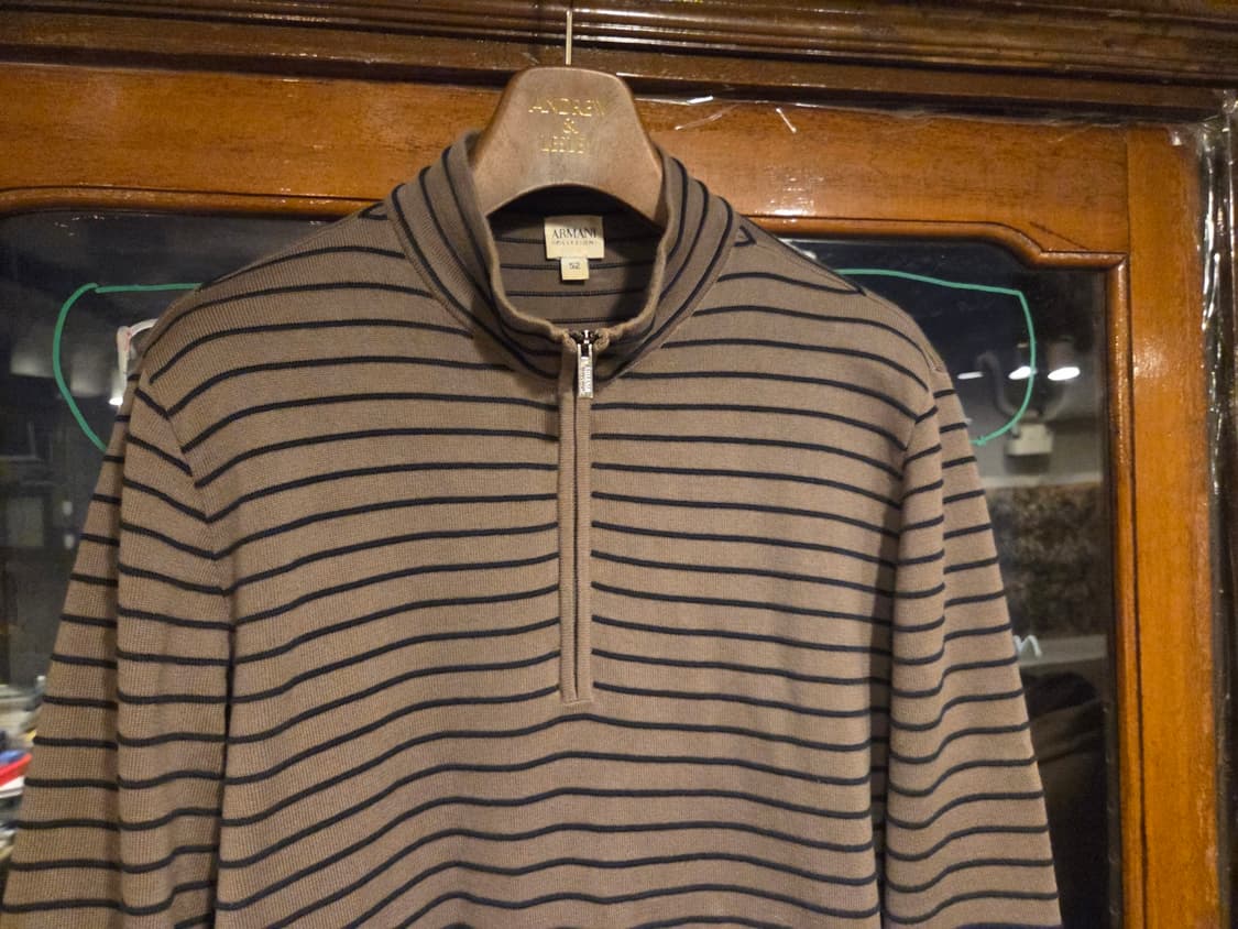 아르마니 꼴레지오니 짚업니트 상품이미지3