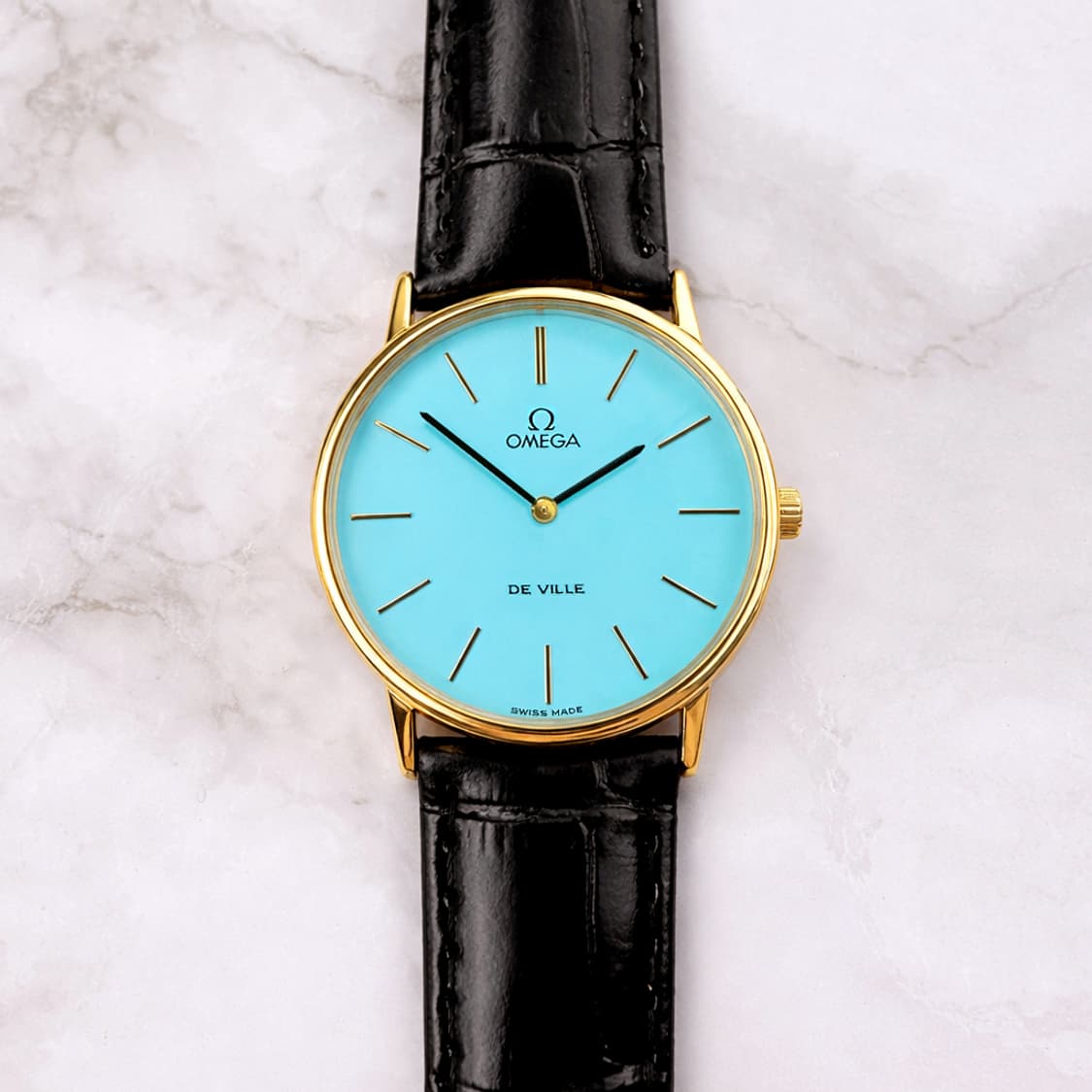 오메가 드빌 625 민트급 티파니컬러 수동 기계식 시계 상품이미지1