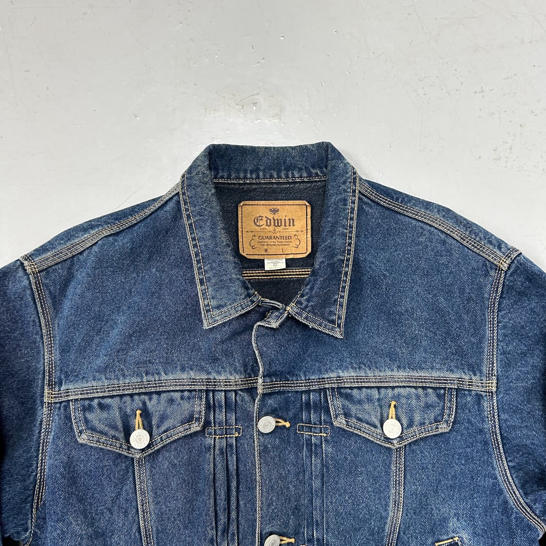 에드윈 지쟌 3세대 트러커 자켓  상품이미지2