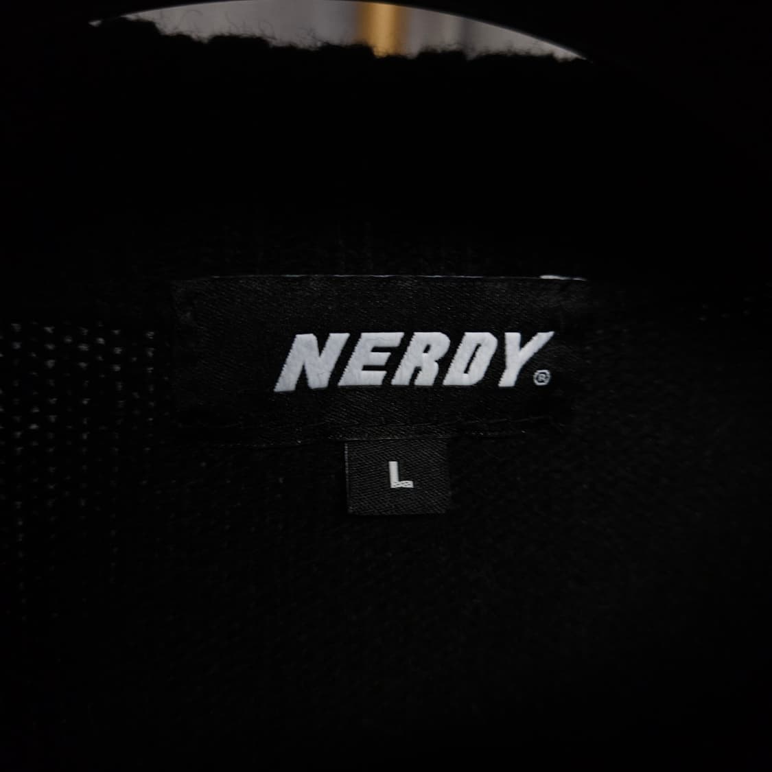 L ) 널디 백로고 크루넥 니트 상품이미지9