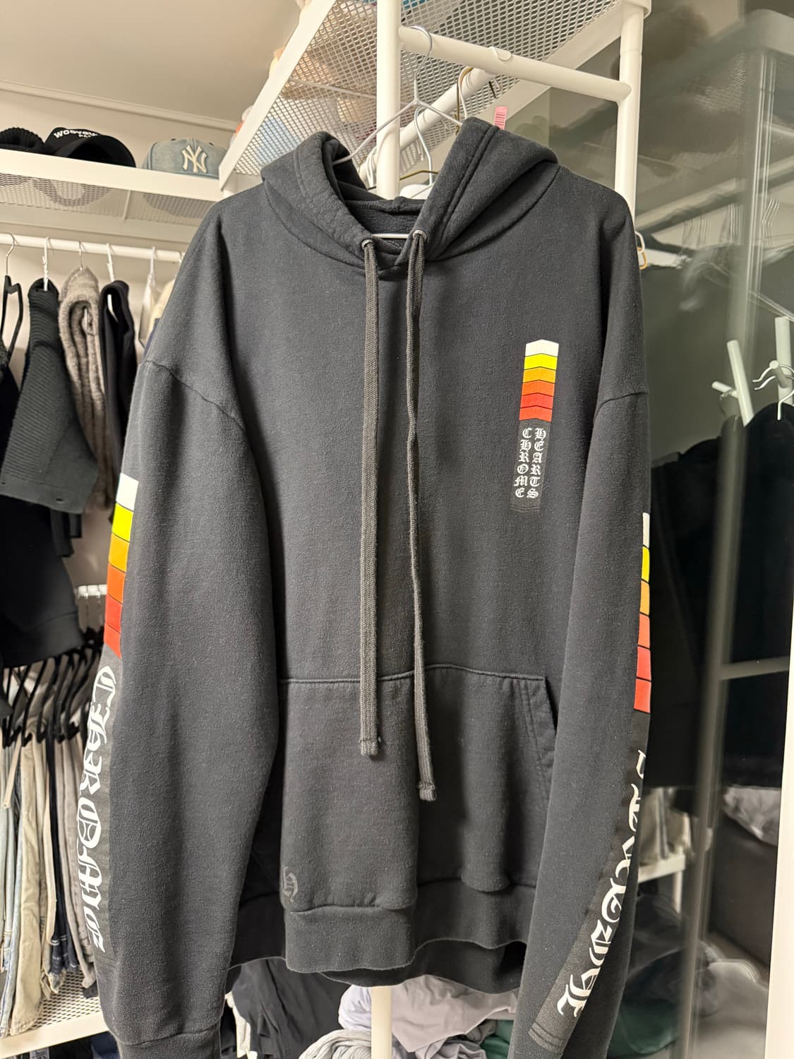 크롬하츠 부스트 블랙 후드 상품이미지1