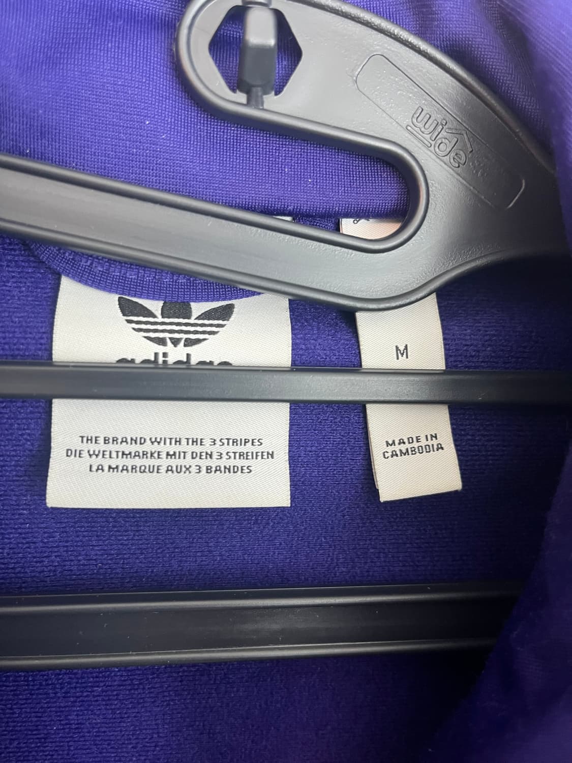 아디다스 파이어버드 져지 퍼플 [M] 상품이미지4