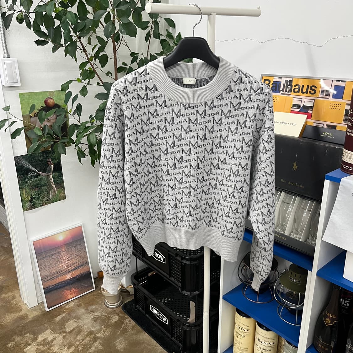 마그다 부트팀 모노그램 울니트 75 상품이미지1