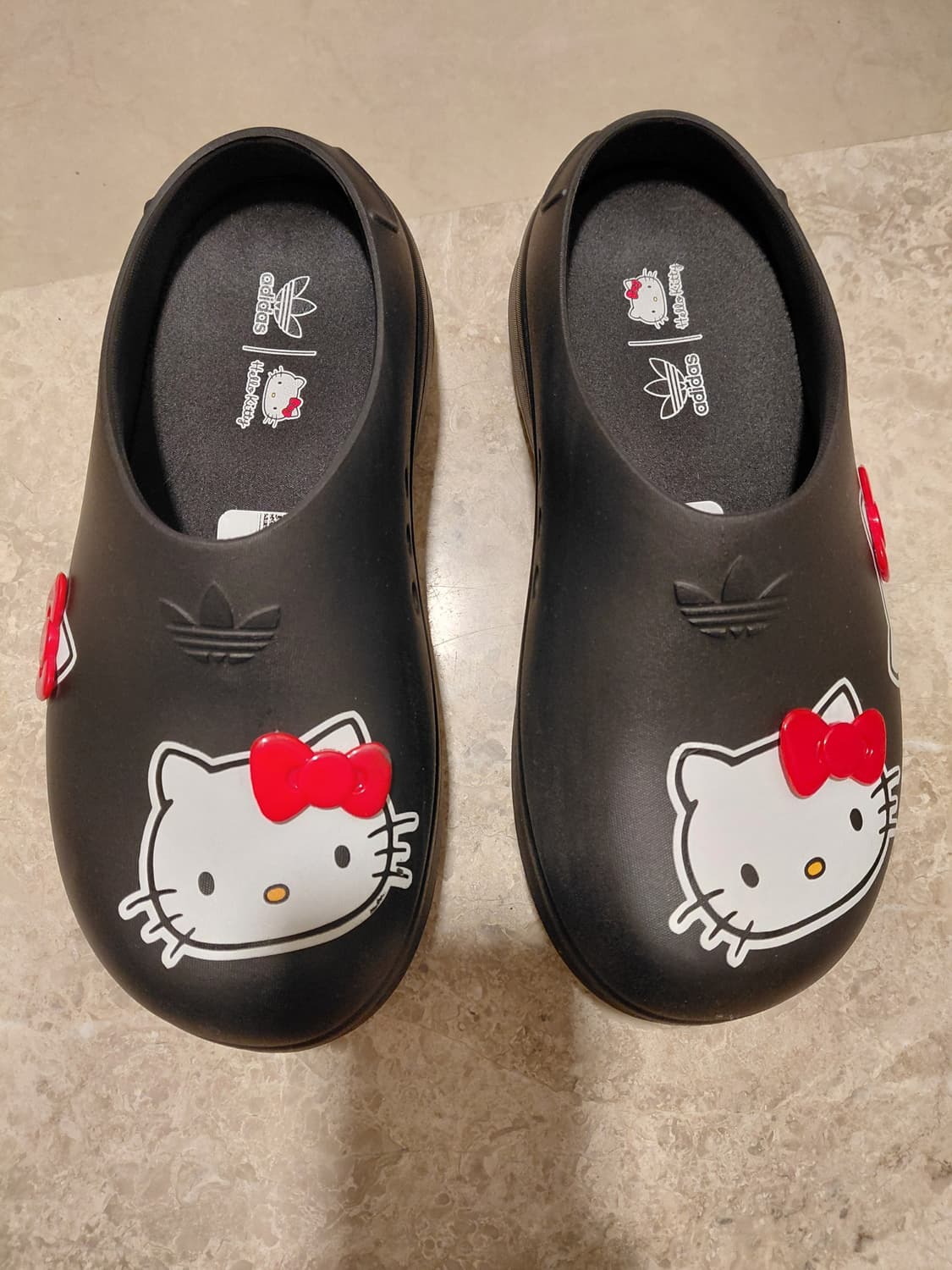 아디다스 키티 뮬 슬리퍼 블랙 상품이미지2