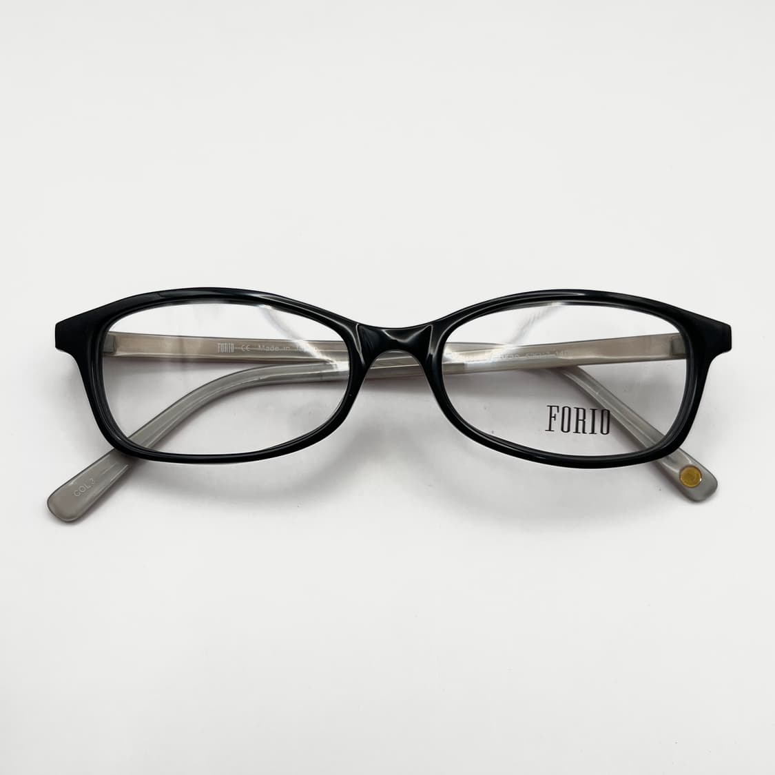 포리오 FORIO 오벌 렉텡글 뿔테 안경 상품이미지1