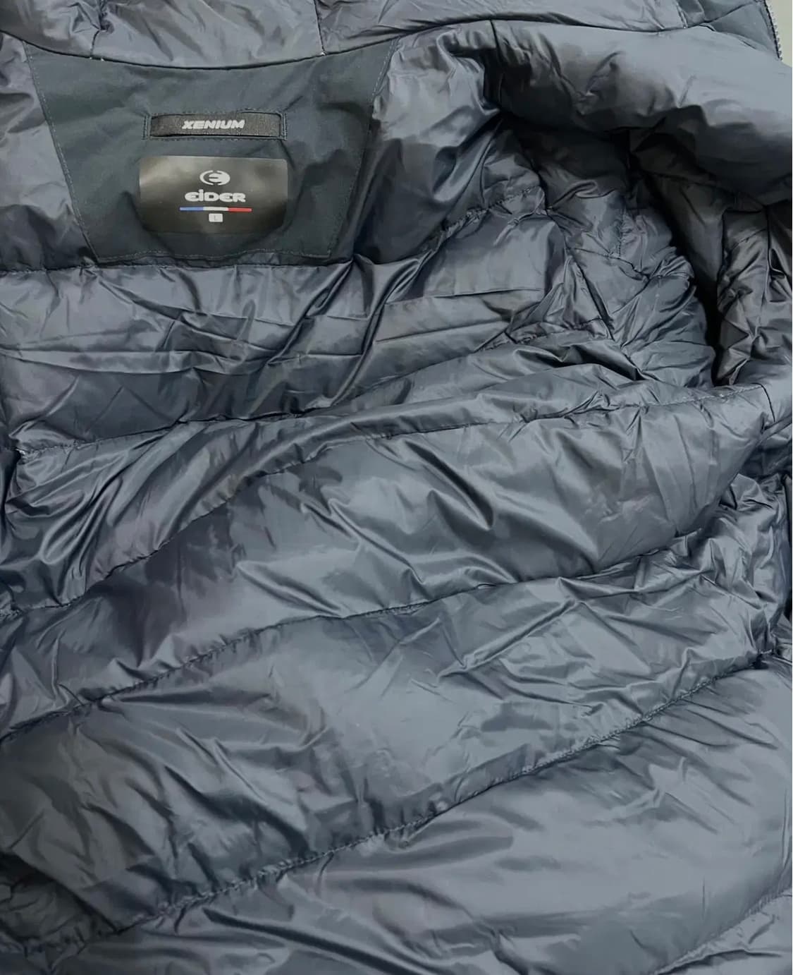 아이더 남성 블랙 구스다운패딩점퍼 후드점퍼 L 상품이미지7