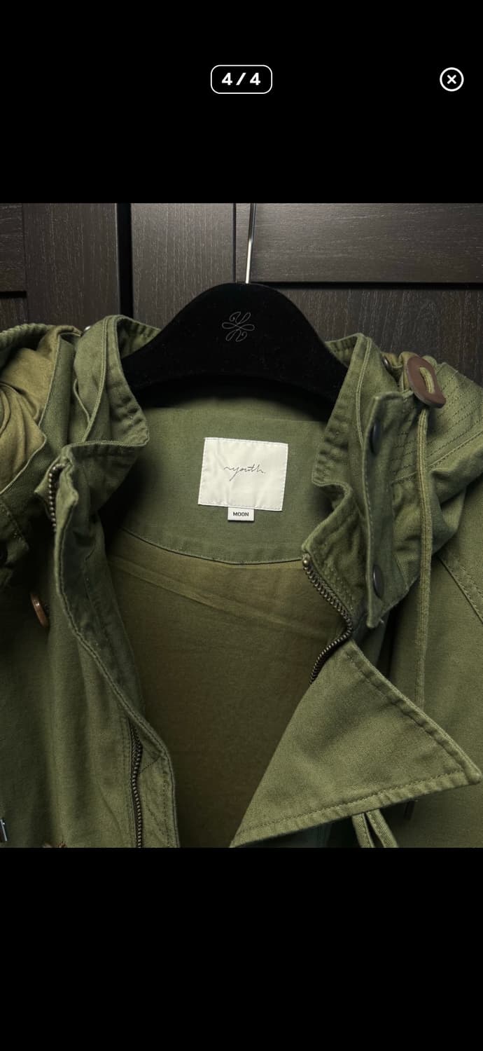 유스youth N3B 울 파일 파카 올리브 m 상품이미지4