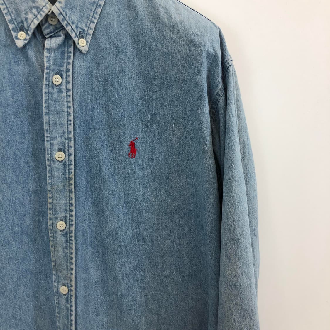 90s 폴로 랄프로렌 데님셔츠 95 상품이미지2