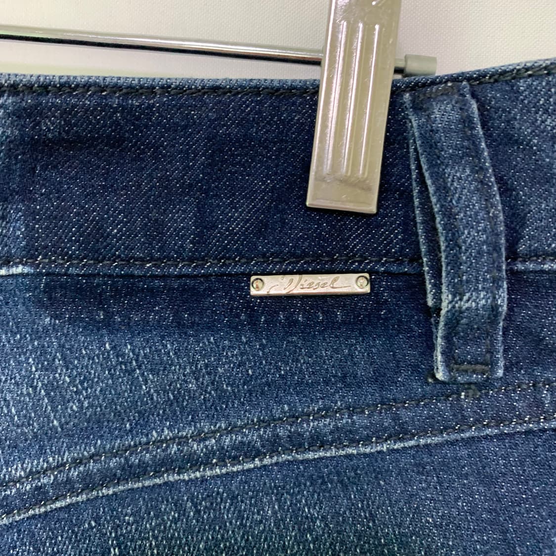 디젤 빈티지 00s y2k 로우라이즈 워싱데님 마이크로 쇼츠 반바지 28 상품이미지6