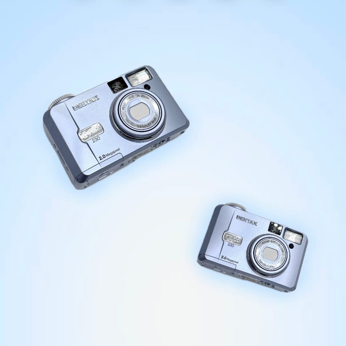 초희귀🫧𖠳ᐝ펜탁스 옵티오 PENTAX OPTIO 230 파우더블루 상품이미지1