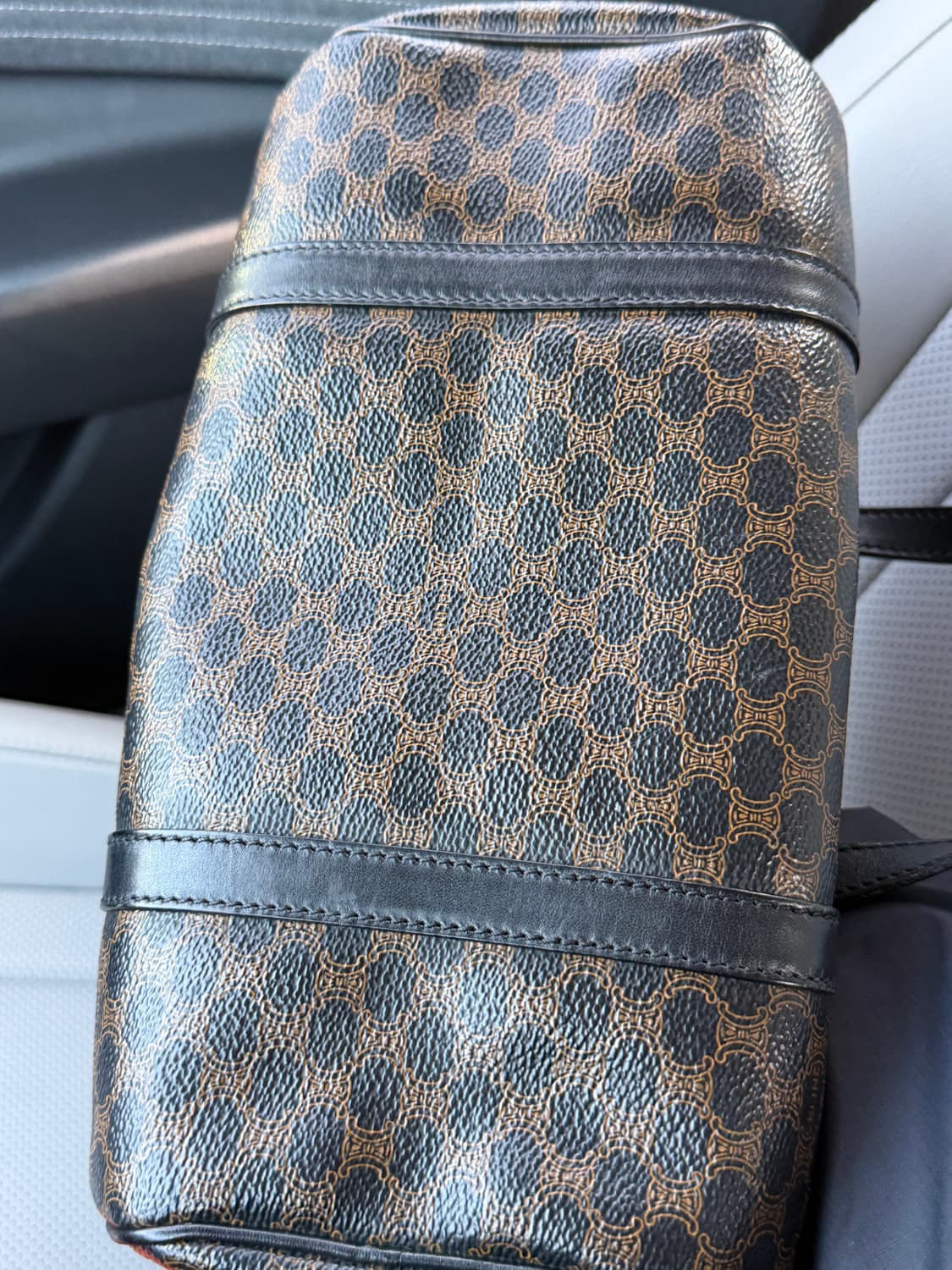 올드셀린 블랙 마카담 볼링백 상품이미지4