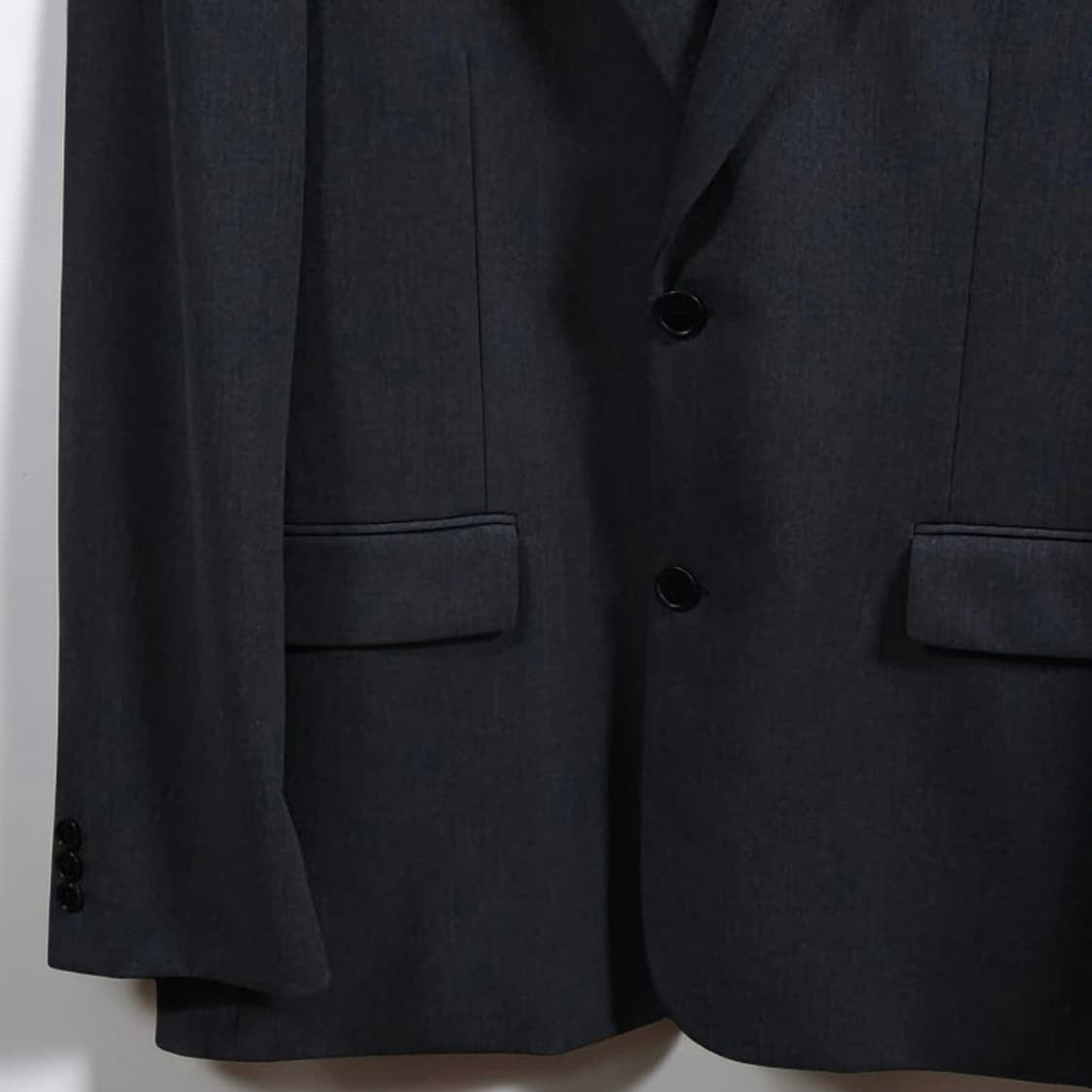 105 TNGT 싱글 블레이저 봄가을 루즈핏 차콜그레이 상품이미지3