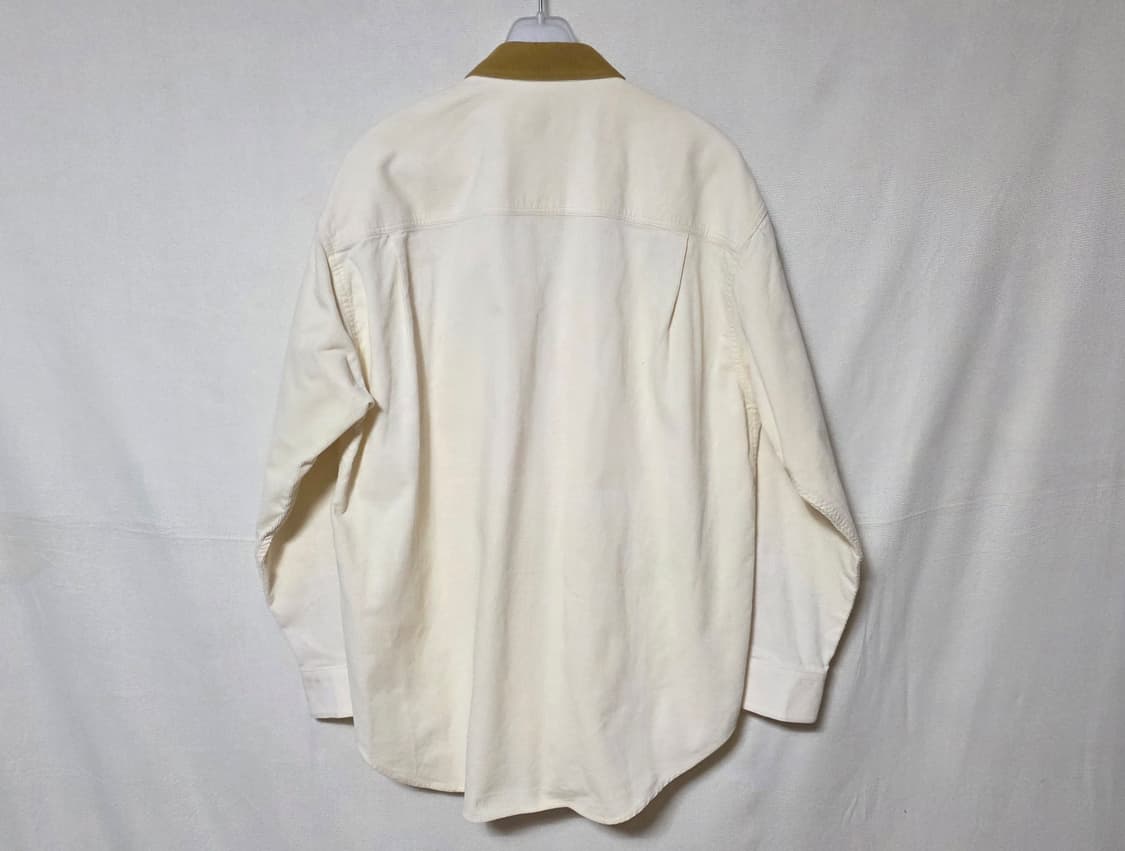 [A급/희귀] GLEE CLUB 코듀로이 x 스웨이드 배색 워크셔츠 상품이미지3