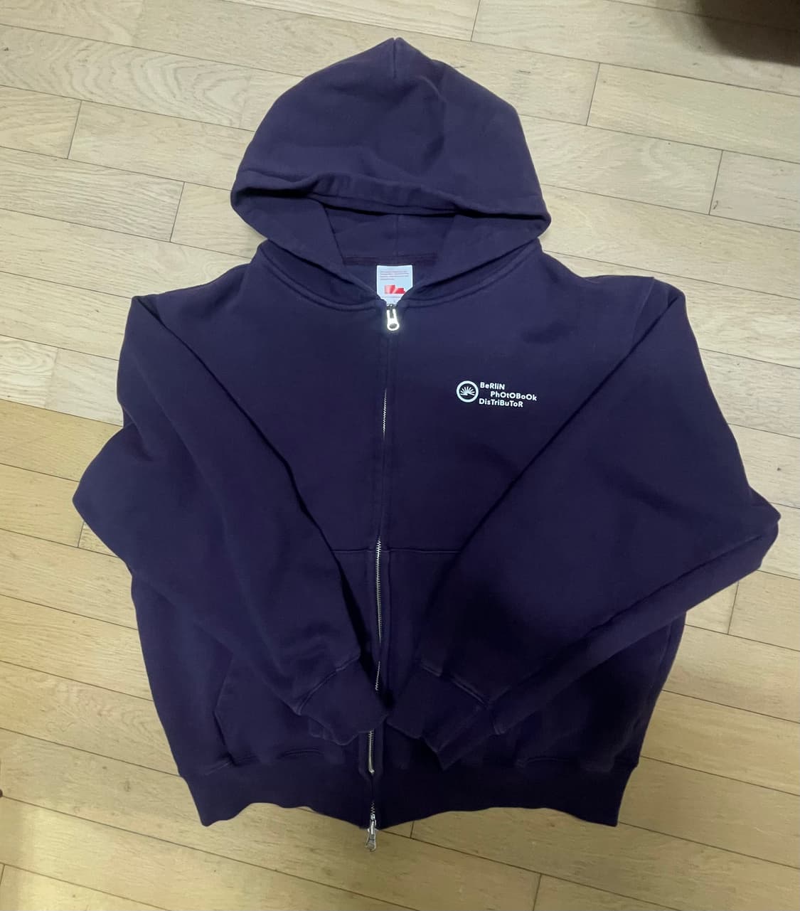 (L) 베를린포토북디스트리뷰션 003 후드 집업 퍼플 상품이미지6