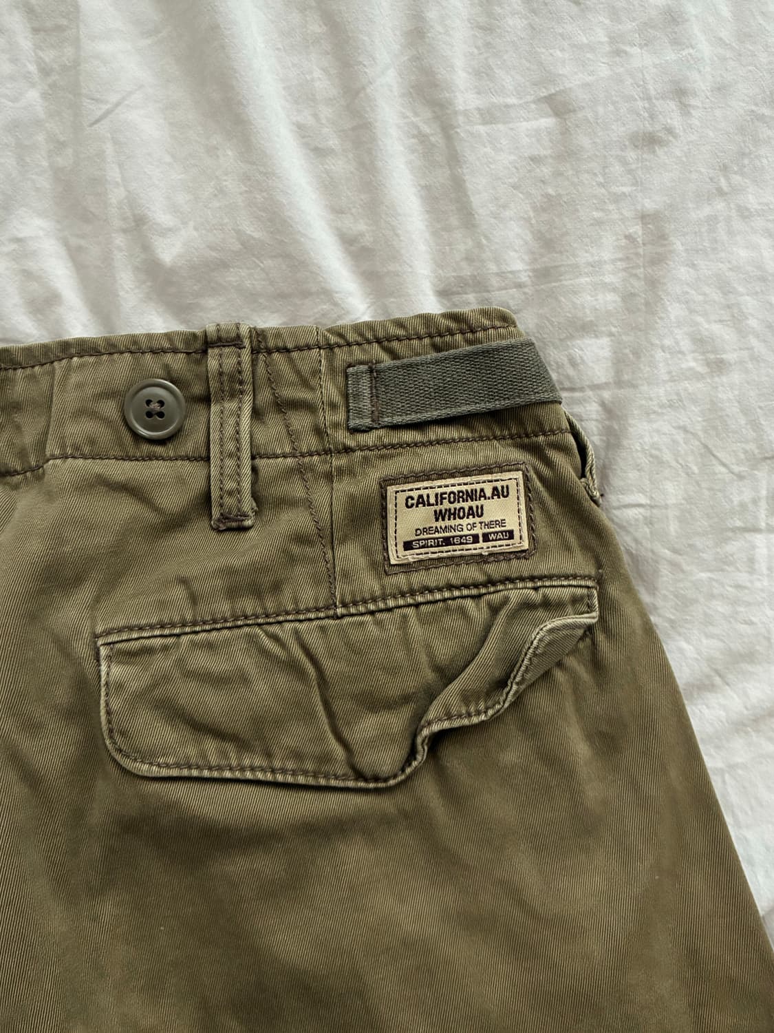 카키 카고 팬츠 상품이미지3