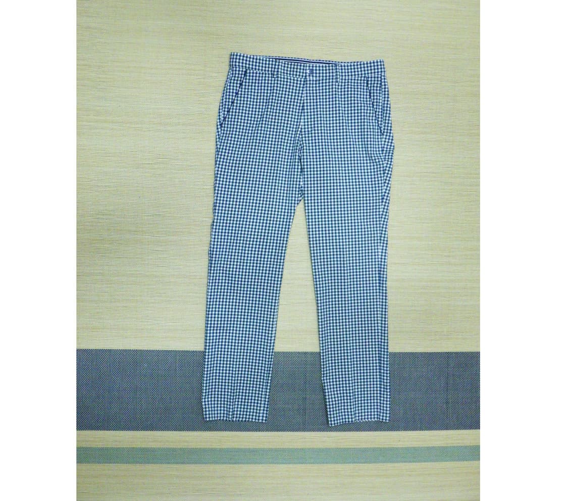 (34인치) 삼성물산 빈폴골프 깅엄 체크 남성 팬츠 상품이미지1