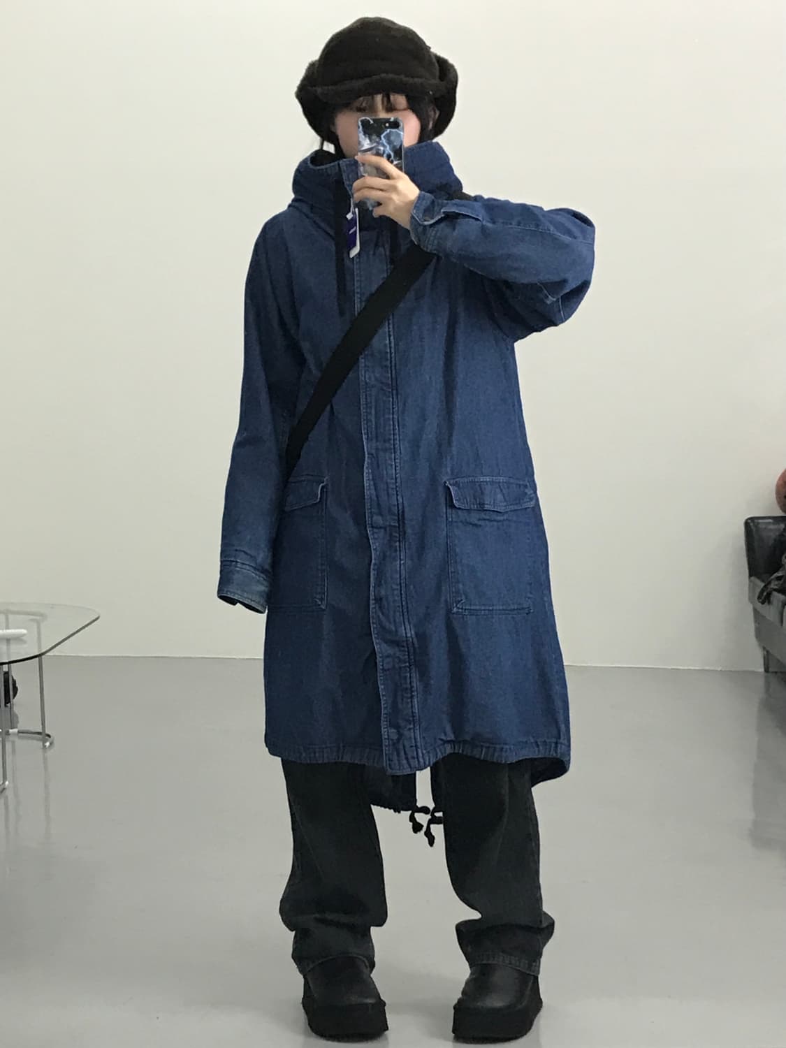 JPN 데님 야상 자켓 상품이미지1