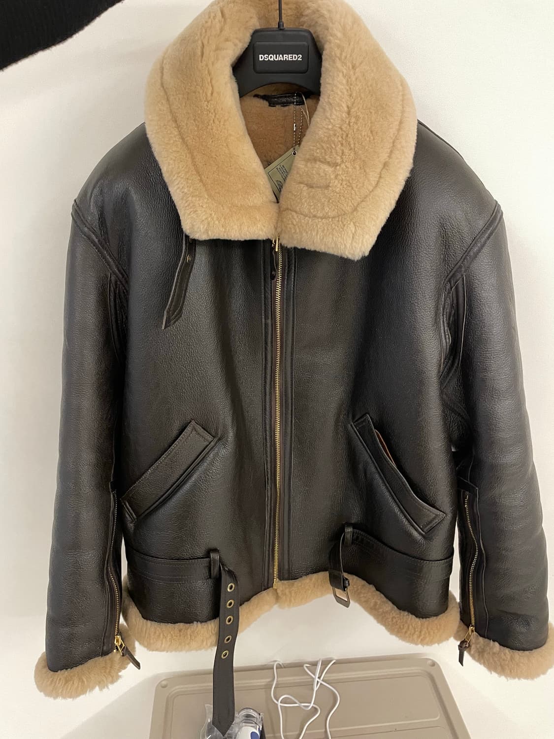 콕핏 USA 톰하디 무스탕 46사이즈 상품이미지2