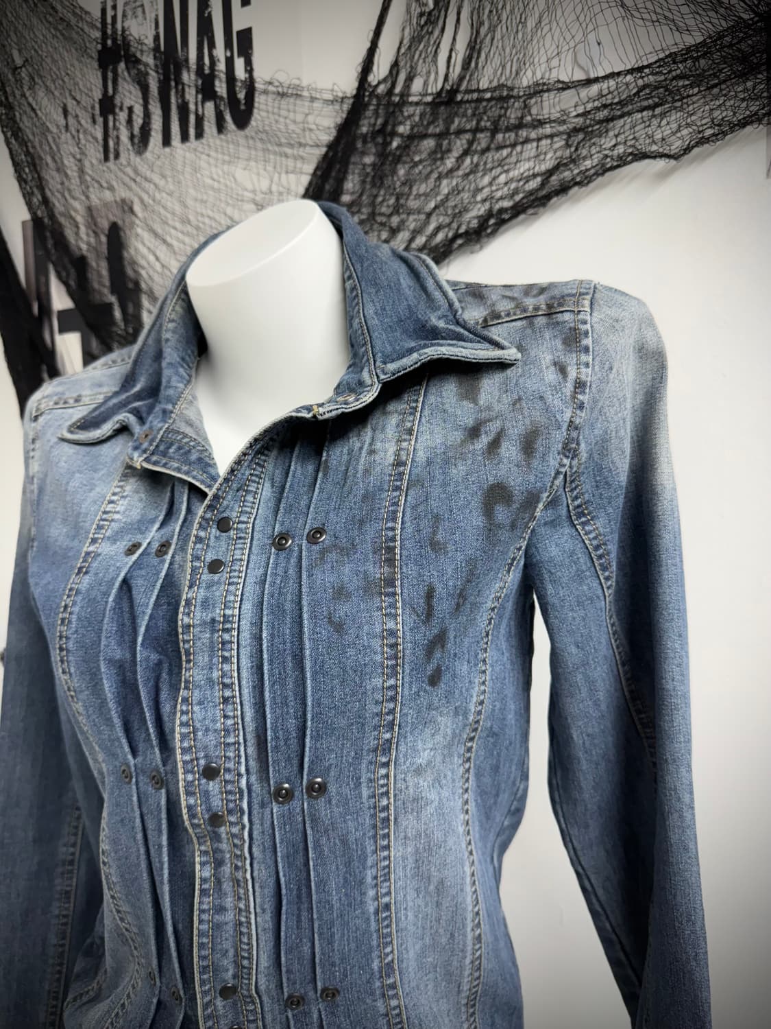 Xfrm buckle leopard printing shirts 상품이미지2