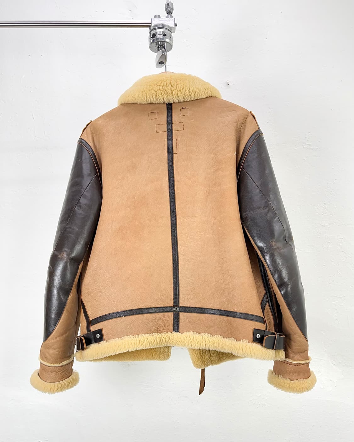 디아프바인 D-276 type b-3 브라운 무스탕 자켓 상품이미지7